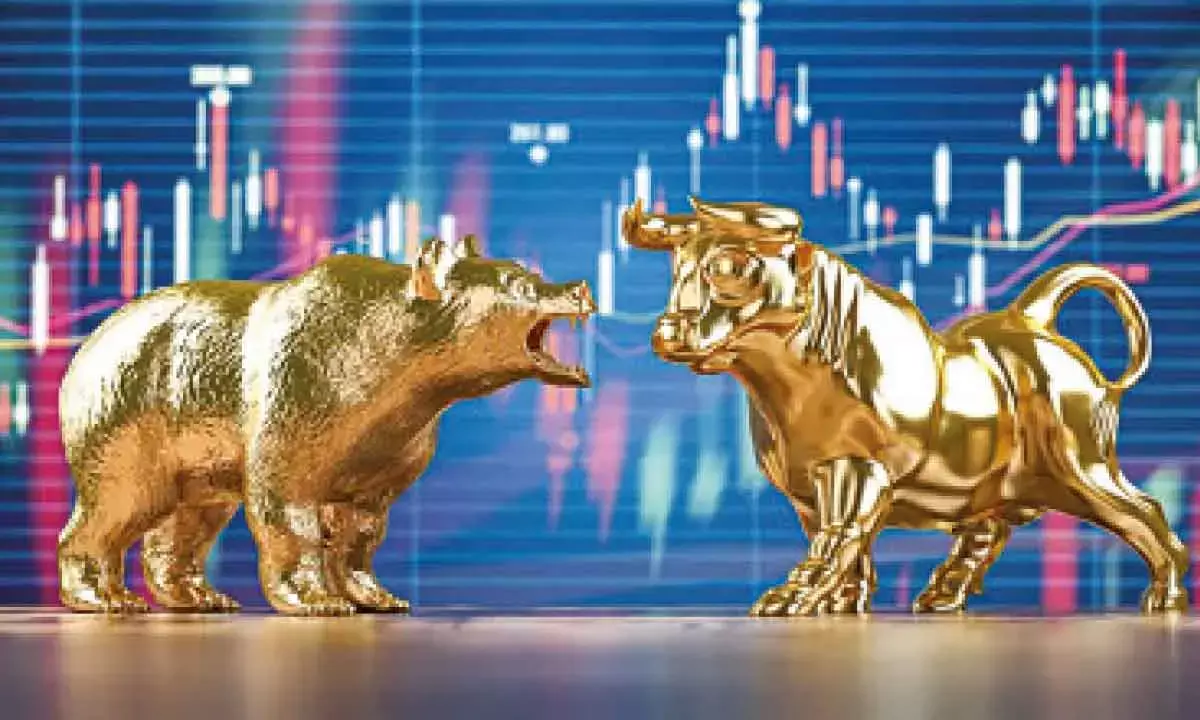 Benchmarks close flat to negative in a choppy session