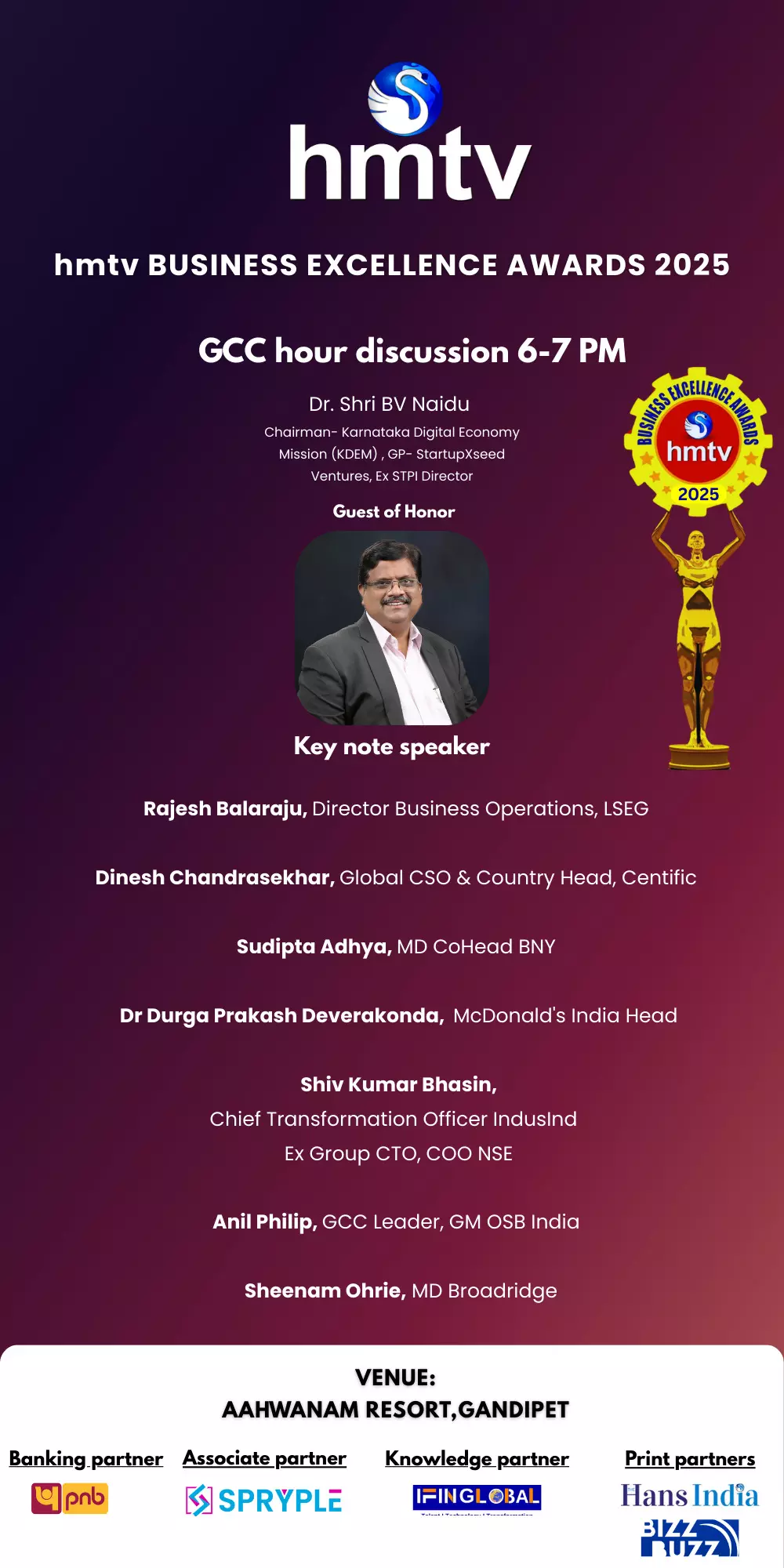 From Quantum Leaps to Corporate Excellence: The hmtv Business Excellence Awards 2025: Panel with a Call for Disruption