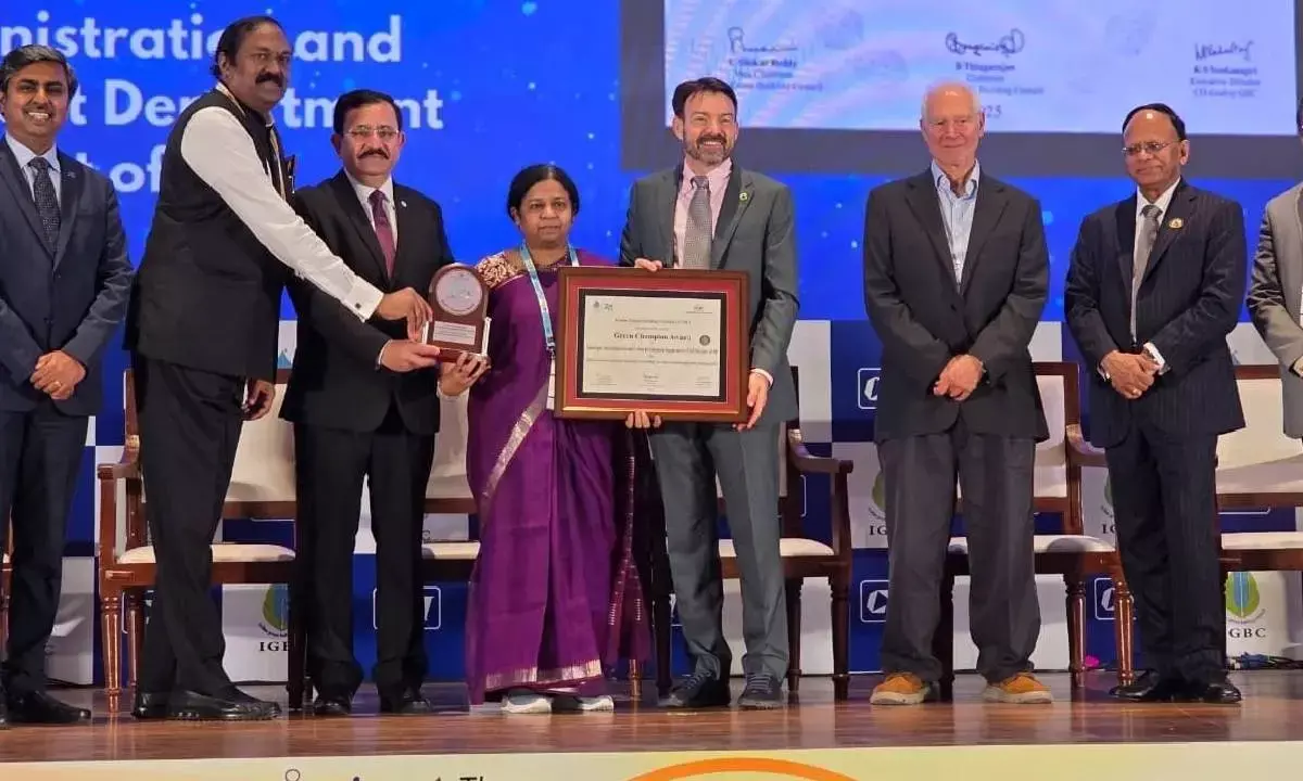 AP gets top honours for its role in green building movement