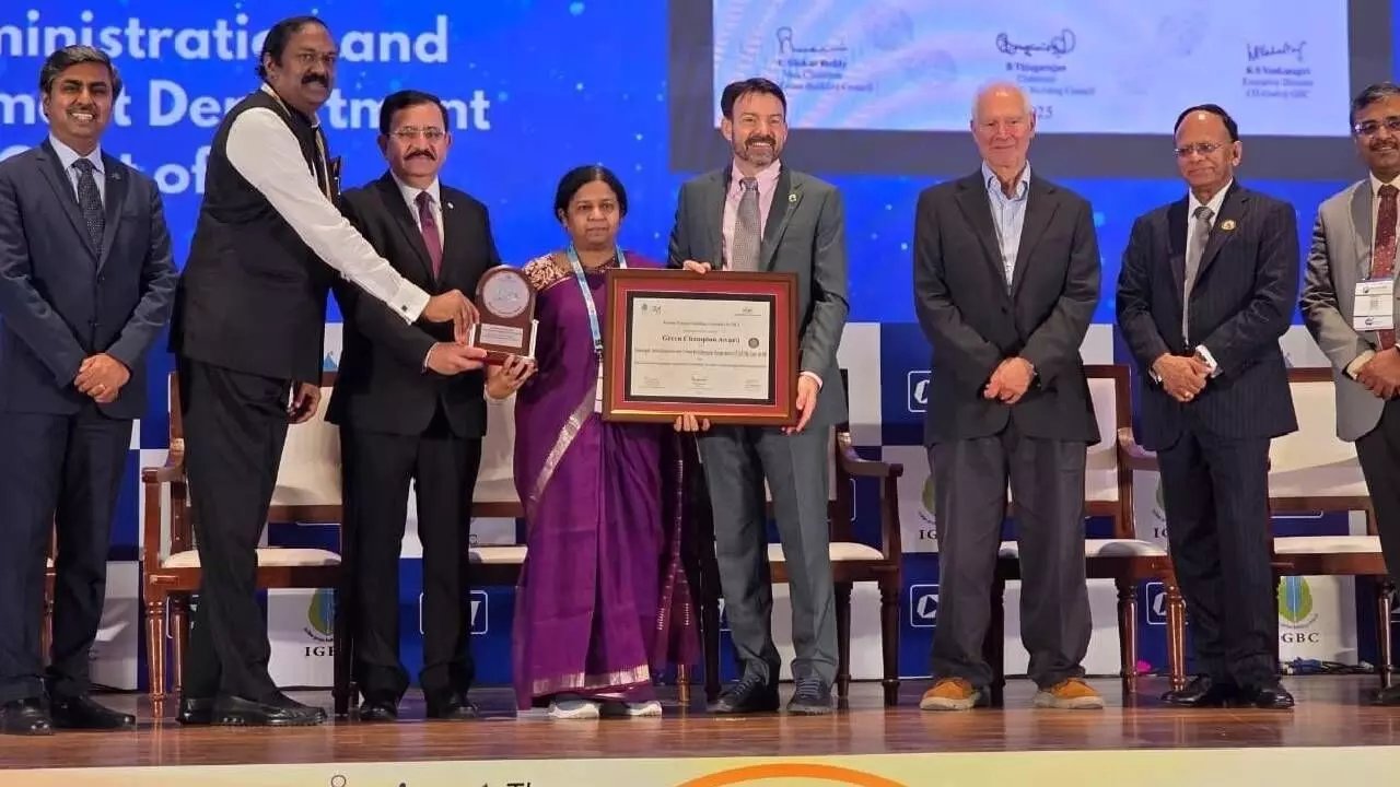 AP gets top honours for its role in green building movement