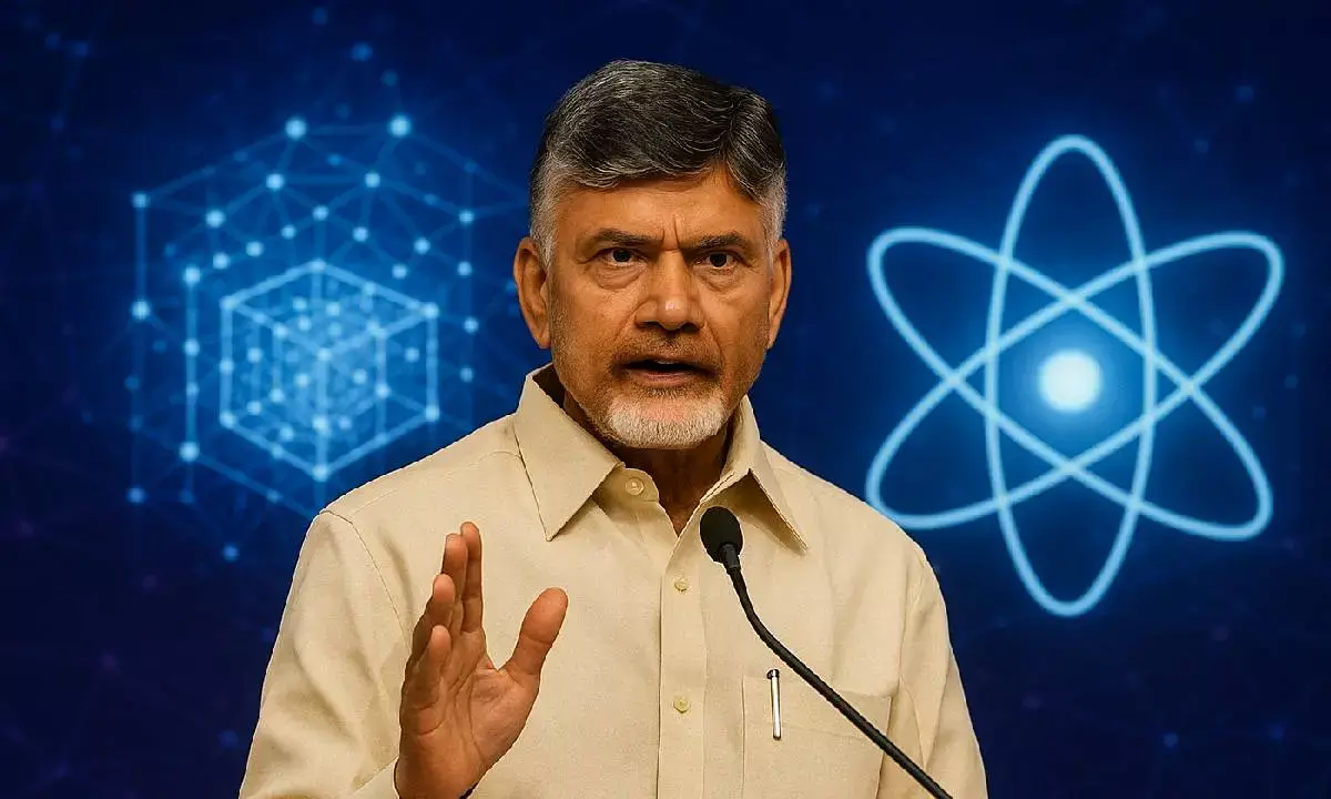 Amaravati is emerging as global hub for quantum learning, declares AP CM Naidu
