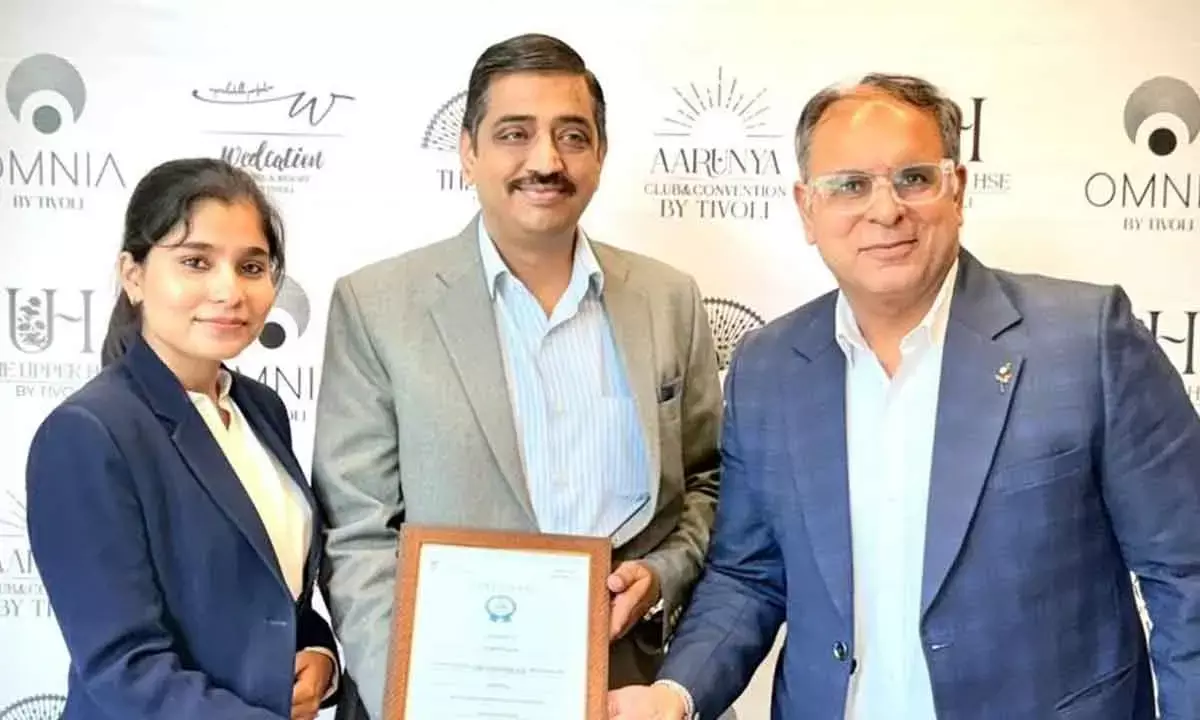 Tivoli Hotel, Chattarpur bags prestigious five-star certification