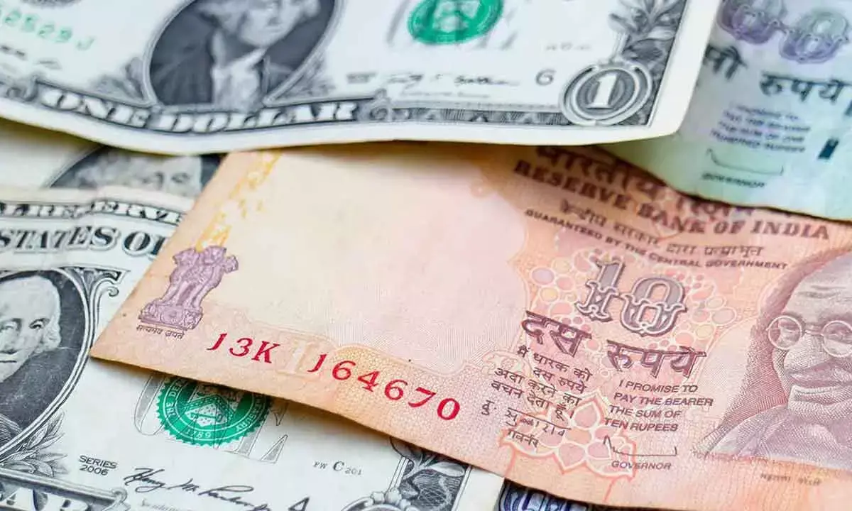 Rupee falls 8ps to 89.53/$