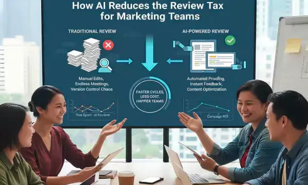 How AI Reduces the Review Tax for Marketing Teams