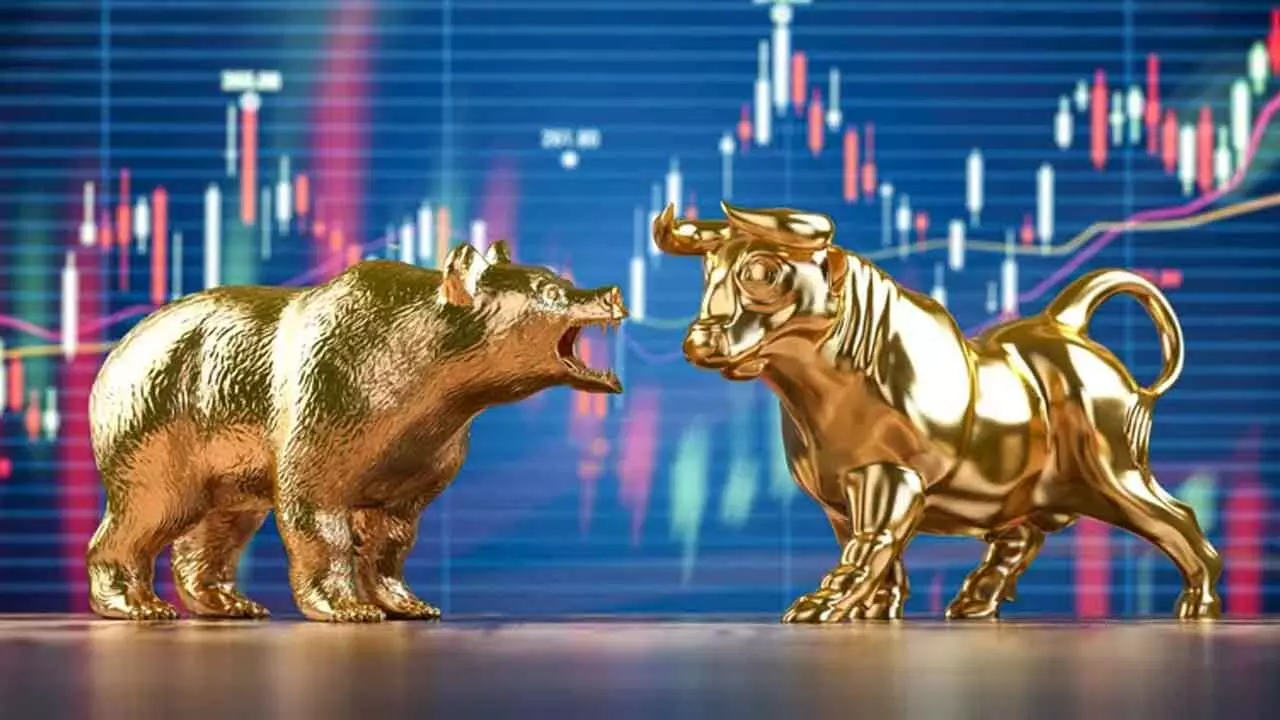 Indices end marginally lower after hitting fresh records