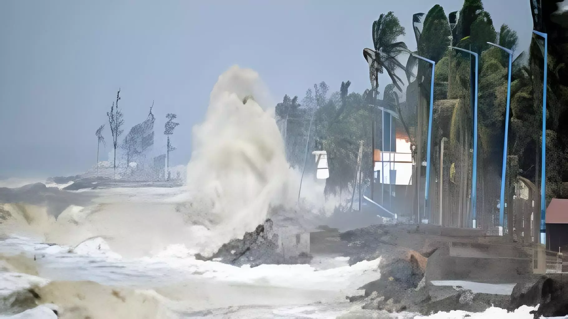 AP & Telangana Weather Forecast: Cyclone Ditva to Bring Heavy Rain for Three More Days; Red Alert Issued