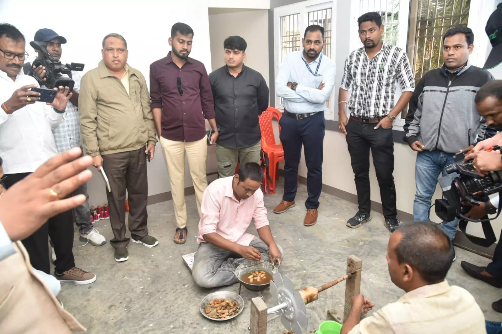 Telangana media delegation visits Silk village Sualkuchi, NEHHDC Telangana media delegation visits Silk village Sualkuchi, NEHHDC