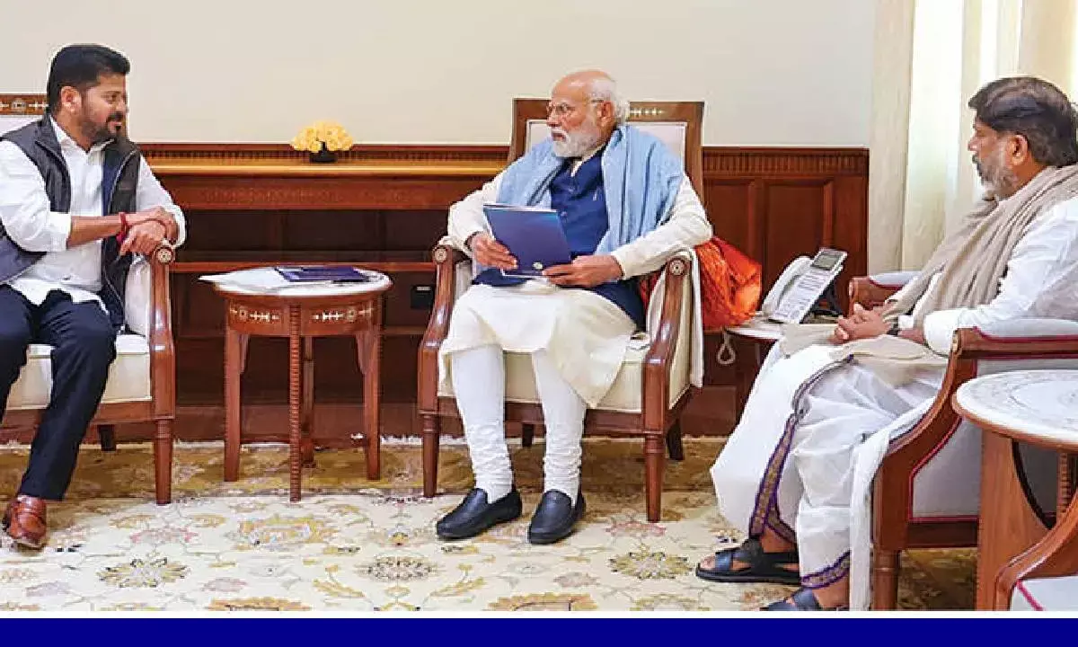 CM Revanth invites PM Modi to Telangana Rising Global Summit
