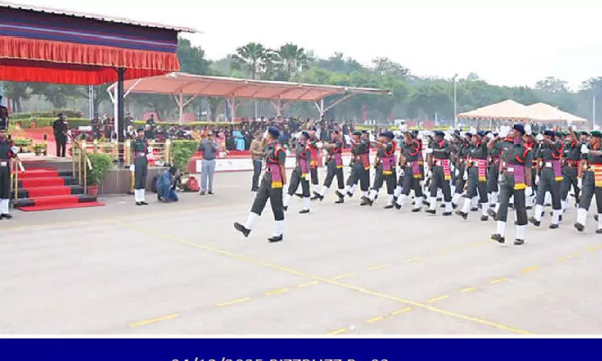 Grand passing out parade for Agniveer batch