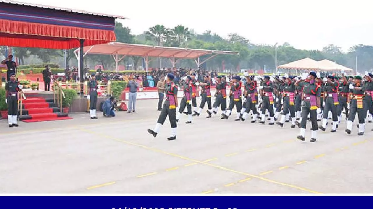 Grand passing out parade for Agniveer batch