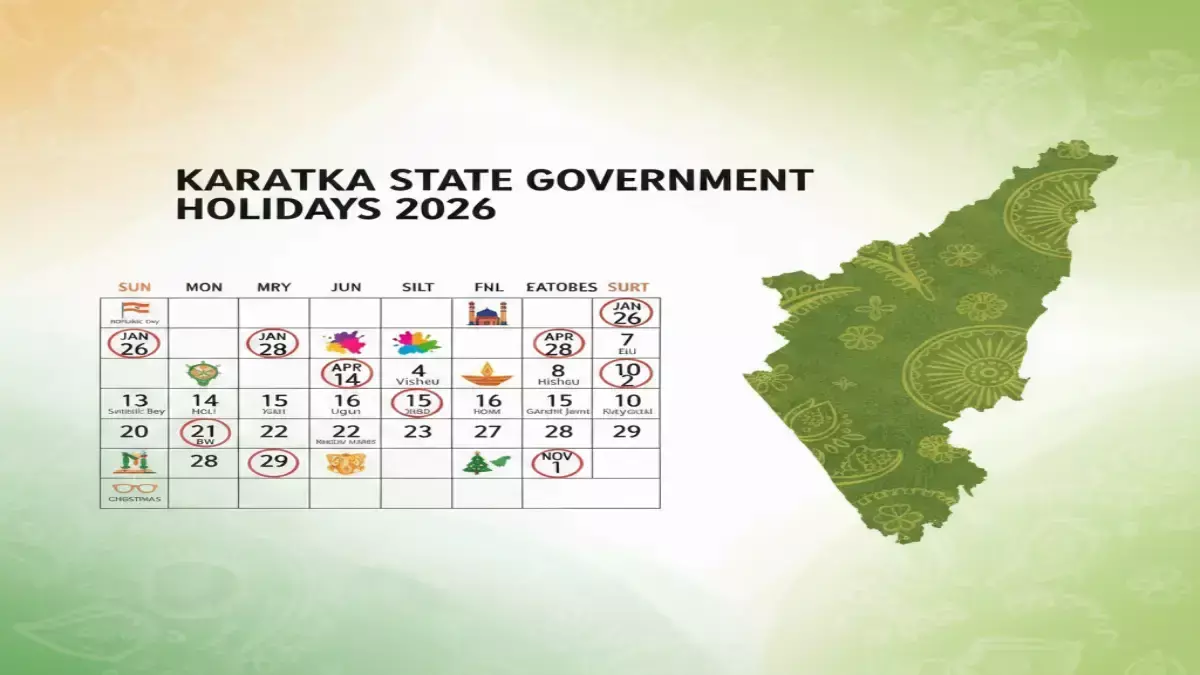 Karnataka Holiday Calendar 2026: Full list of public and restricted holidays for Bengaluru, Mysuru & other regions