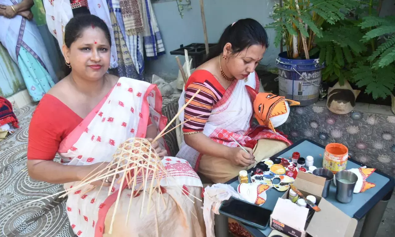 Majuli iconic mask craft, a remarkable milestone