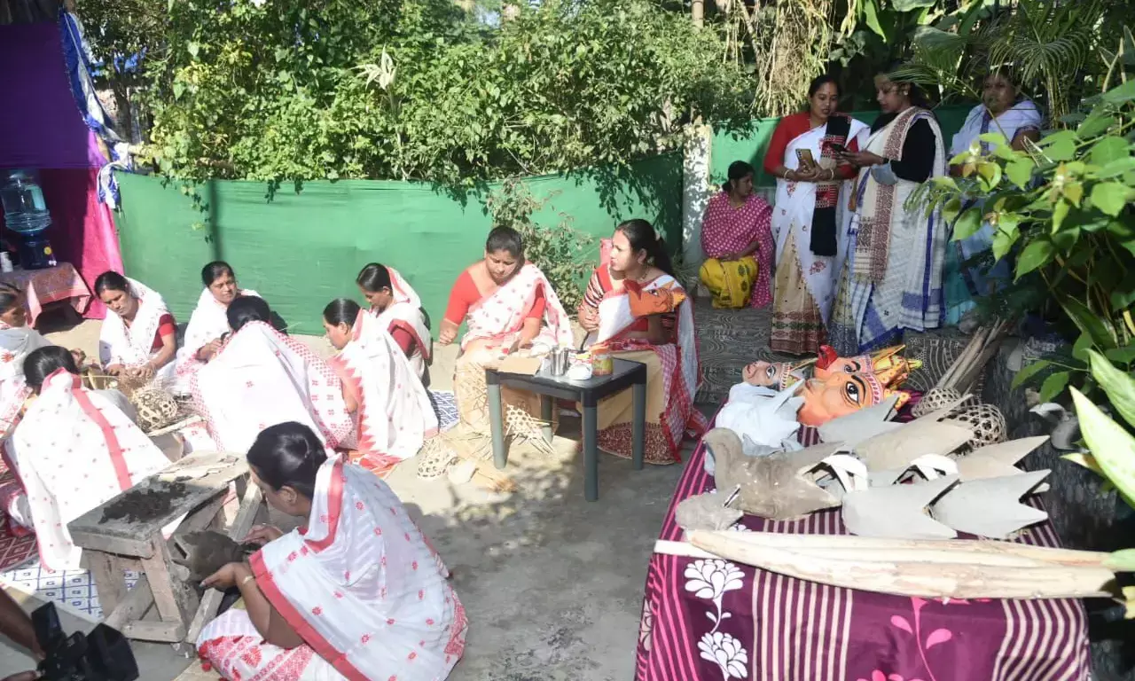 Majuli iconic mask craft, a remarkable milestone