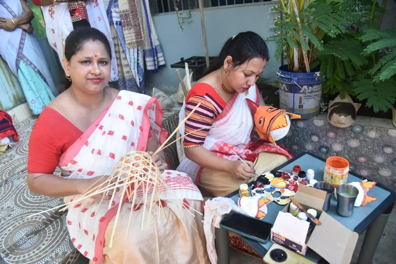 Majuli iconic mask craft, a remarkable milestone