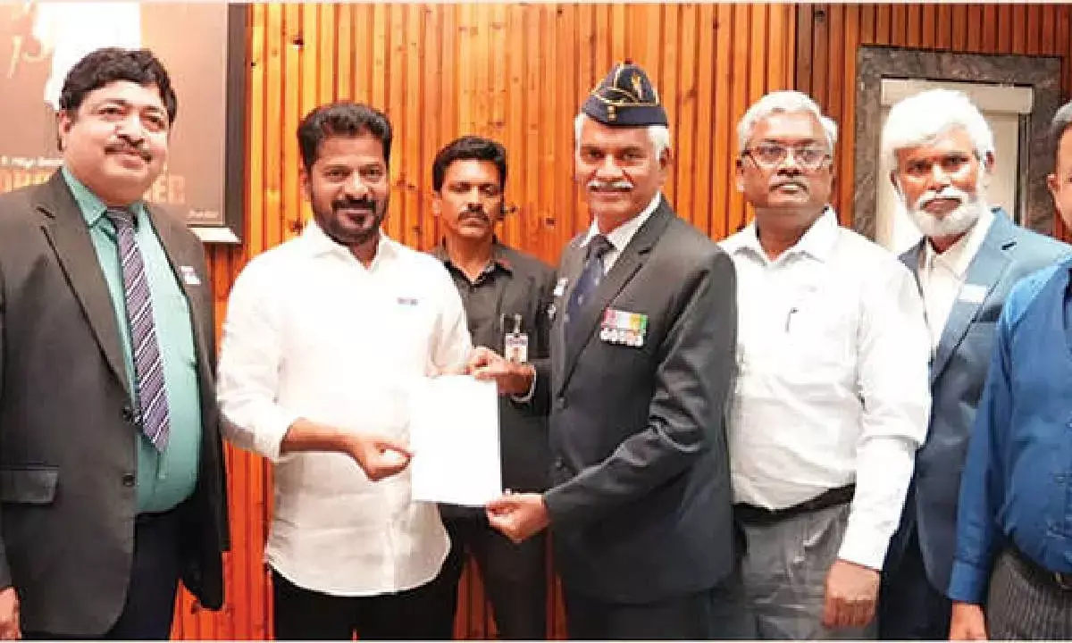 CM Revanth donates Rs 1 lakh to armed forces