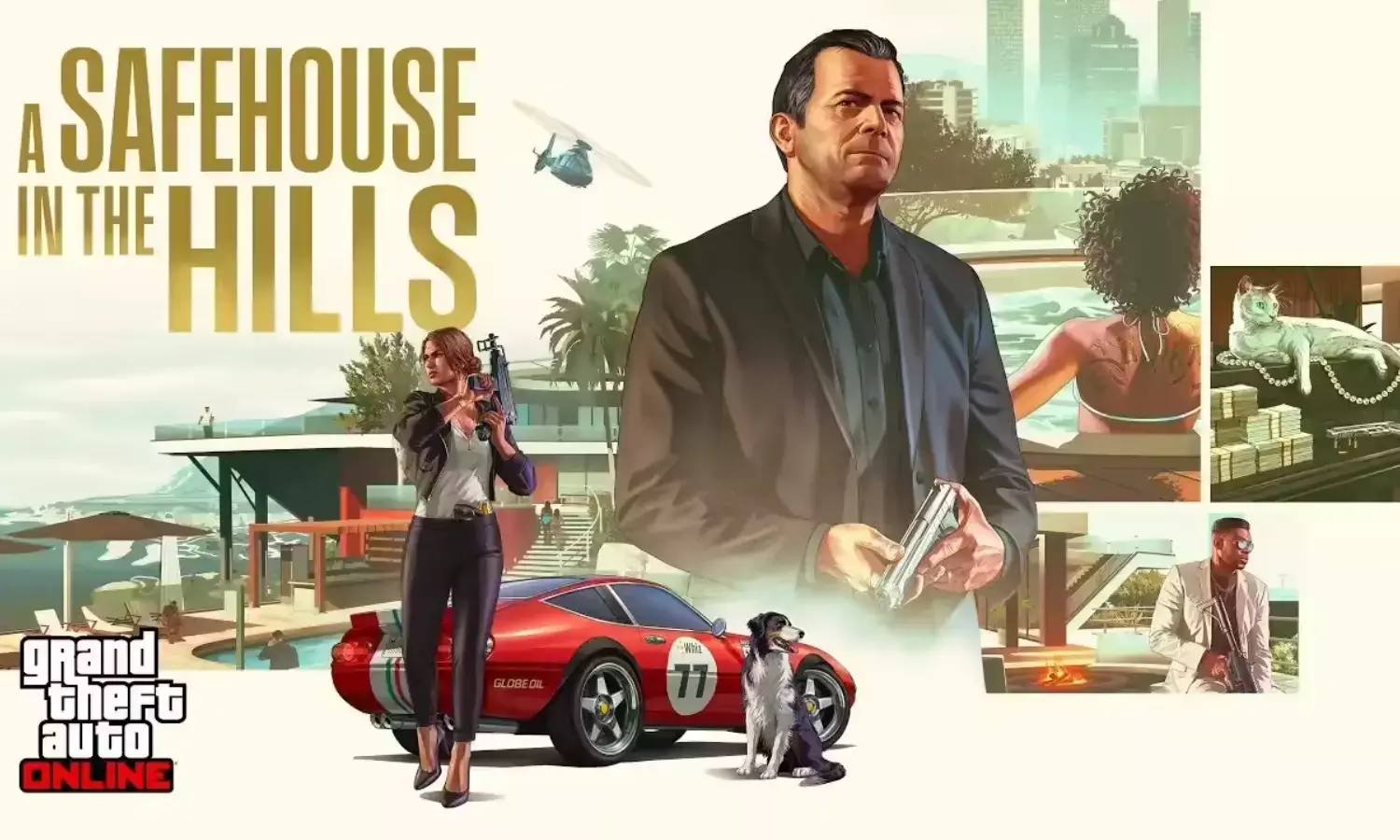 GTA Onlines A Safehouse in the Hills DLC: Michael Returns, New Luxury Mansions, and More