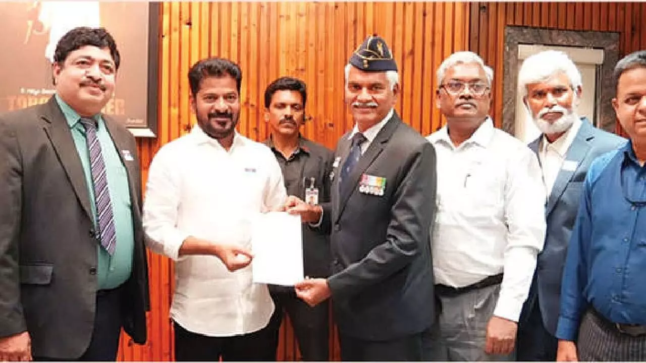 CM Revanth donates Rs 1 lakh to armed forces CM Revanth donates Rs 1 lakh to armed forces
