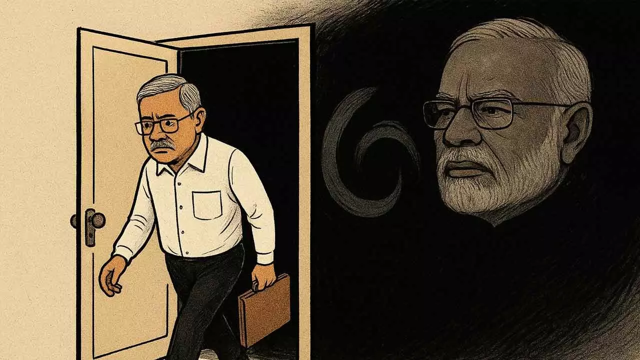 Exit of Hiren Joshi - Decoding Modi’s world of opacity Exit of Hiren Joshi - Decoding Modi’s world of opacity