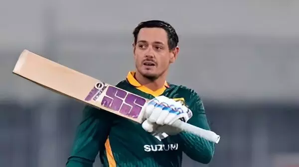 IND vs SA: Quinton de Kock Creates History With Record-Breaking Century in Vizag IND vs SA: Quinton de Kock Creates History With Record-Breaking Century in Vizag