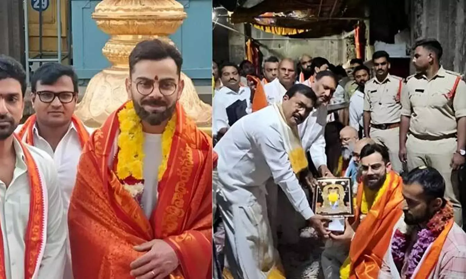 Virat Kohli Visits Simhadri Appanna Swami Temple