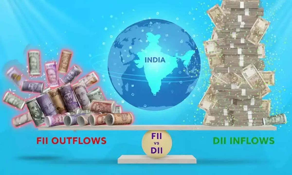DIIs outshine FIIs: Rupee depreciation triggers massive foreign fund outflows