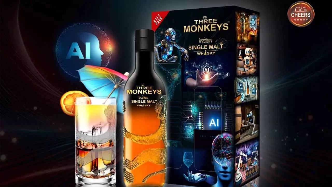 Cheers Group taps AI for design, consumer insights and next-gen innovation in Three Monkeys single malt Cheers Group taps AI for design, consumer insights and next-gen innovation in Three Monkeys single malt