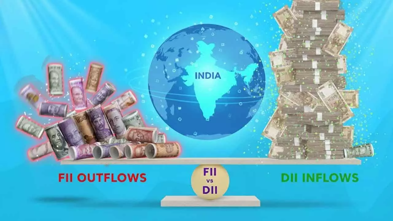 DIIs outshine FIIs: Rupee depreciation triggers massive foreign fund outflows DIIs outshine FIIs: Rupee depreciation triggers massive foreign fund outflows