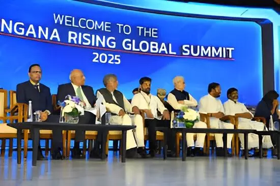 Telangana Rising Global Summit Day 1: Investment Commitments Cross ₹2.5 Lakh Crore; Trump Group Announces Over ₹1 Lakh Crore Telangana Rising Global Summit Day 1: Investment Commitments Cross ₹2.5 Lakh Crore; Trump Group Announces Over ₹1 Lakh Crore