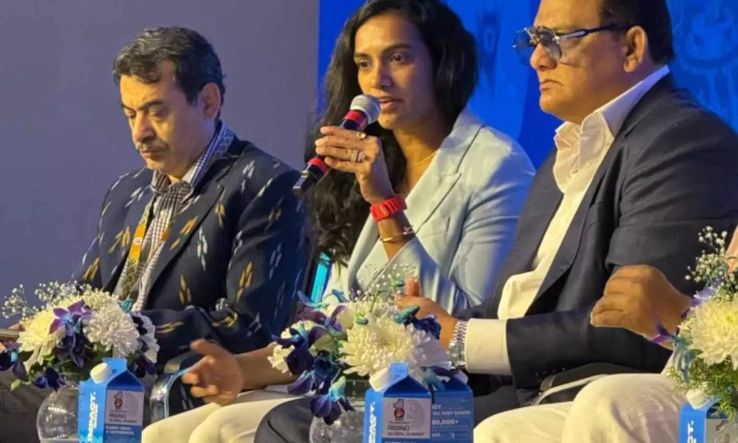 Future City Must Have World-Class Sports Facilities, Says PV Sindhu at Telangana Rising Global Summit Future City Must Have World-Class Sports Facilities, Says PV Sindhu at Telangana Rising Global Summit