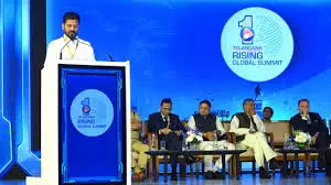 Record Investment Surge at Telangana Rising Global Summit: MoUs Hit ₹5.75 Lakh Crore in Just Two Days Record Investment Surge at Telangana Rising Global Summit: MoUs Hit ₹5.75 Lakh Crore in Just Two Days