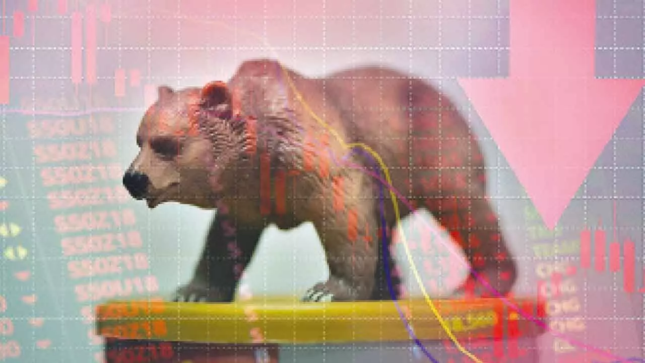 Benchmarks slip further as blue chip scrips drag