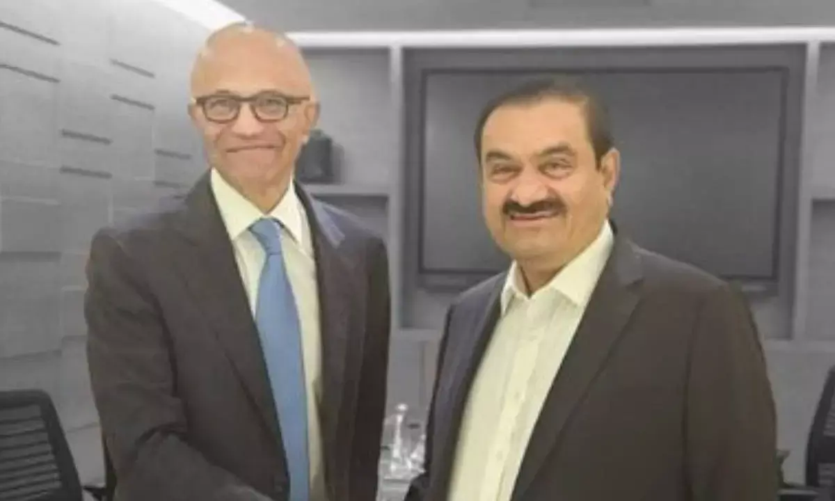 Adani-Nadella meet to discuss transformative AI potential