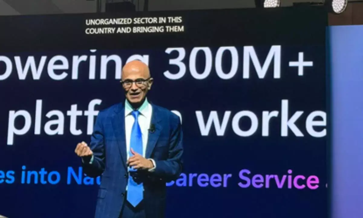 Nadella: India poised to lead global developer community