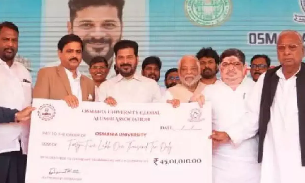 Revanth Reddy urges OU students to shun political traps, focus on careers