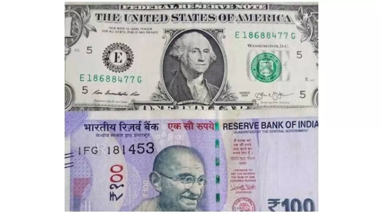 Rupee falls 9ps to 89.96/$ Rupee falls 9ps to 89.96/$