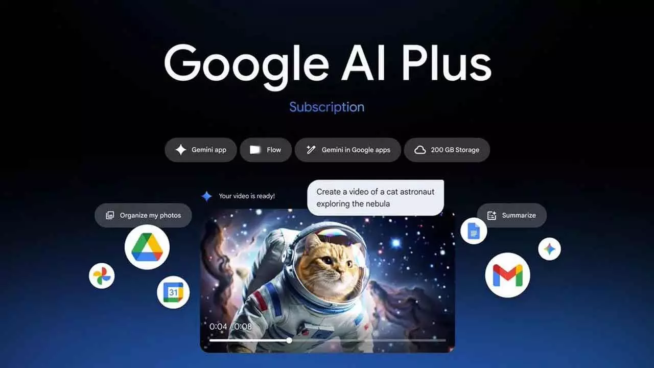 Google unveils AI Plus plan in India Google unveils AI Plus plan in India