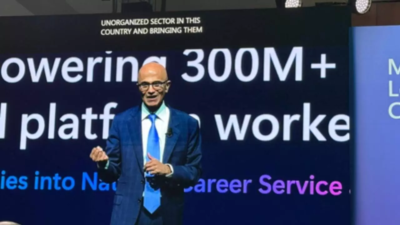Nadella: India poised to lead global developer community Nadella: India poised to lead global developer community