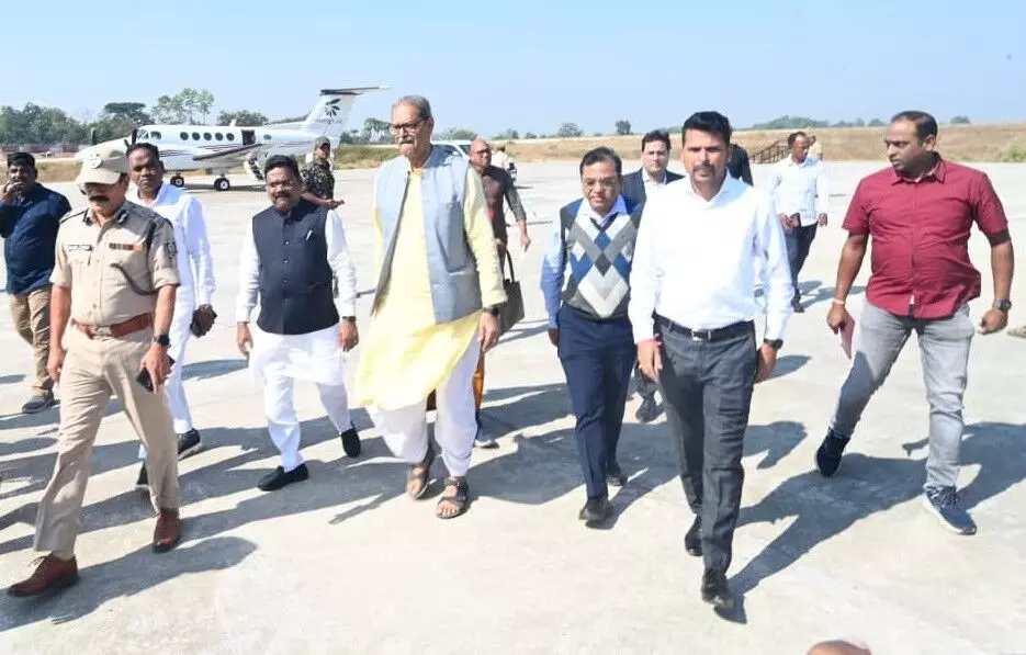 Two Odisha ministers visit violence-hit Malkangiri Two Odisha ministers visit violence-hit Malkangiri