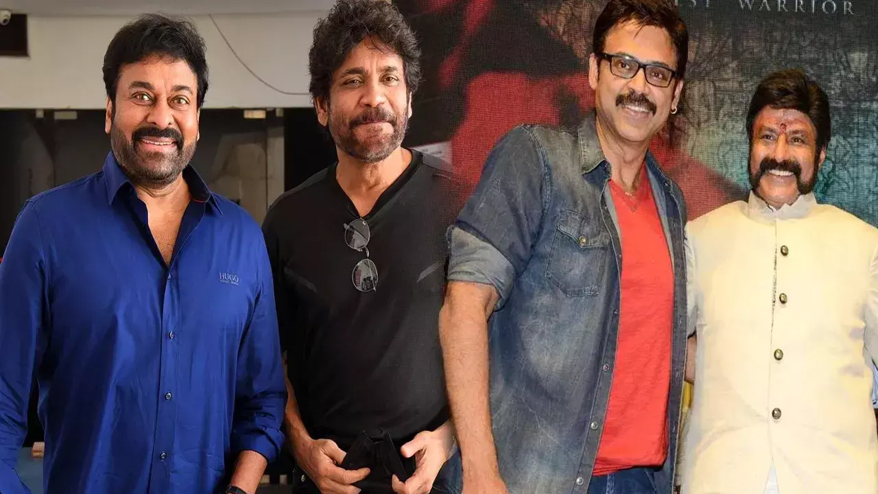 Chiranjeevi, Balakrishna, Venkatesh & Nagarjuna: Tollywood’s Power-Packed 2026 Lineup Chiranjeevi, Balakrishna, Venkatesh & Nagarjuna: Tollywood’s Power-Packed 2026 Lineup