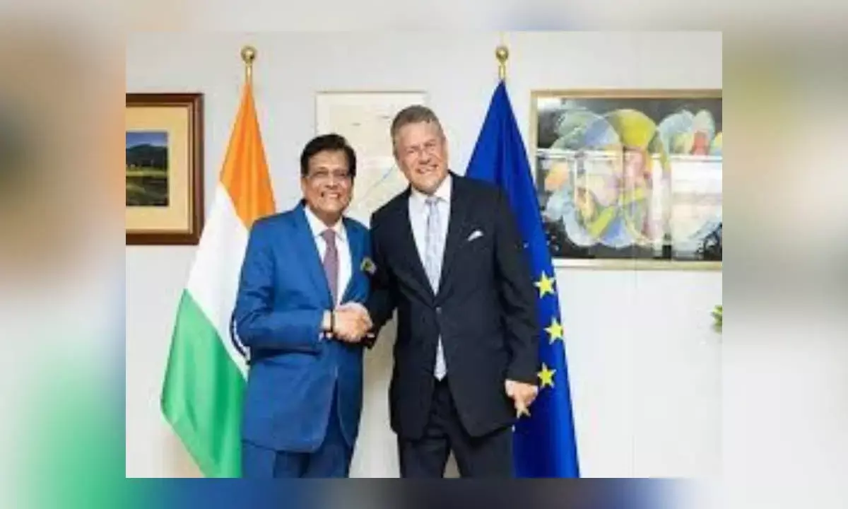 Minister Goyal confident of signing of FTA with EU
