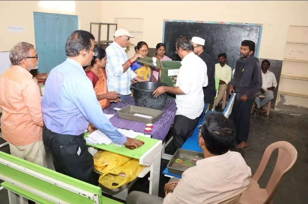 Gadwal Registers 86.77% Turnout in First Phase of Gram Panchayat Elections. Gadwal Registers 86.77% Turnout in First Phase of Gram Panchayat Elections.