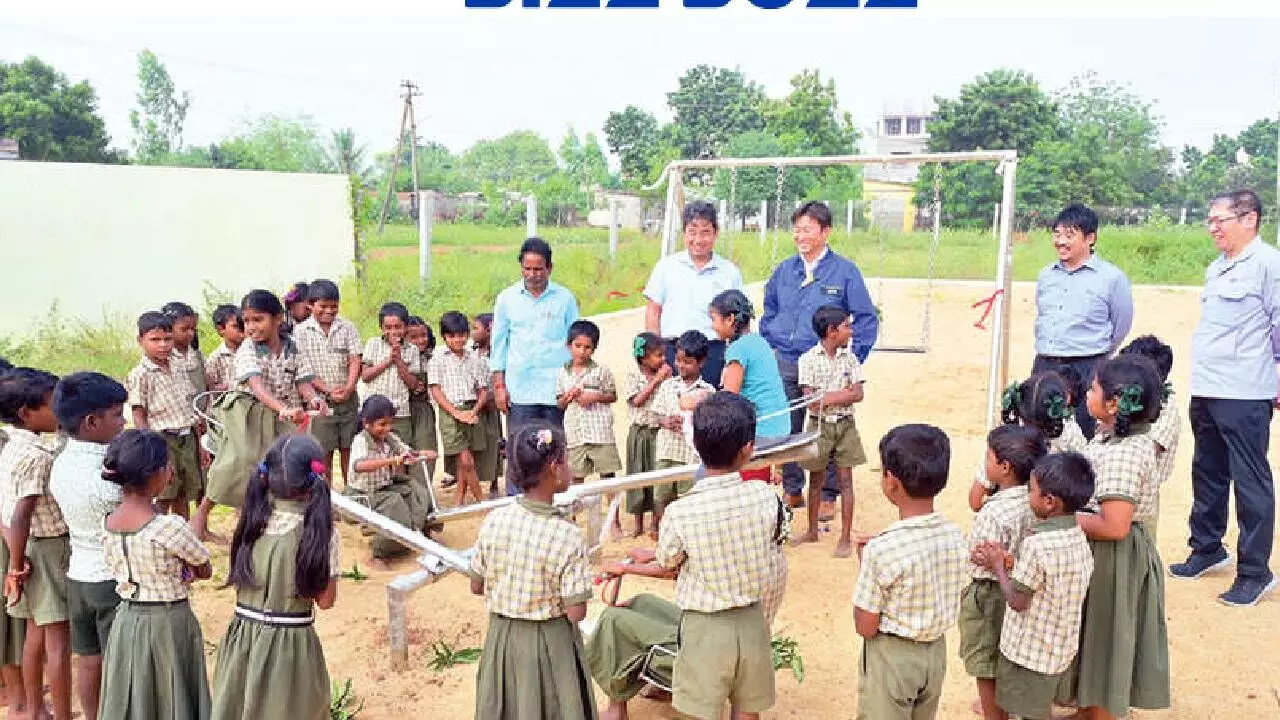 Sri City holds CSR programmes in govt schools Sri City holds CSR programmes in govt schools