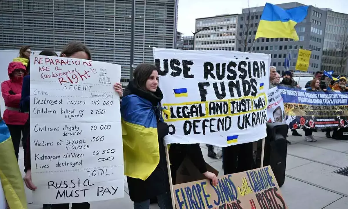 EU indefinitely freezes Russian assets so Hungary, Slovakia cant veto use for Ukraine