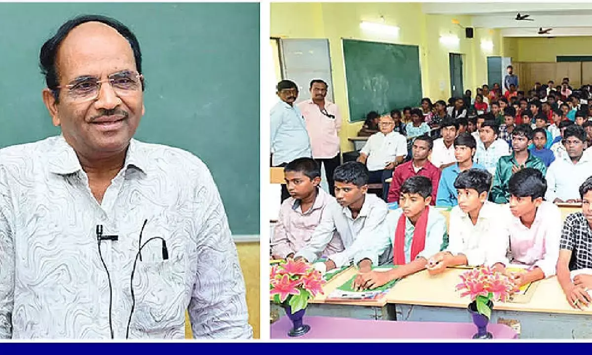 Kiranprabha urges schoolkids to unlock potential thro’ edu, values