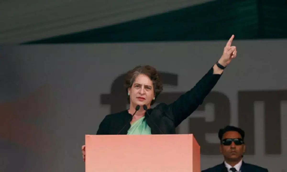 Priyanka cries ‘vote theft’, dares BJP to win election using ballot paper