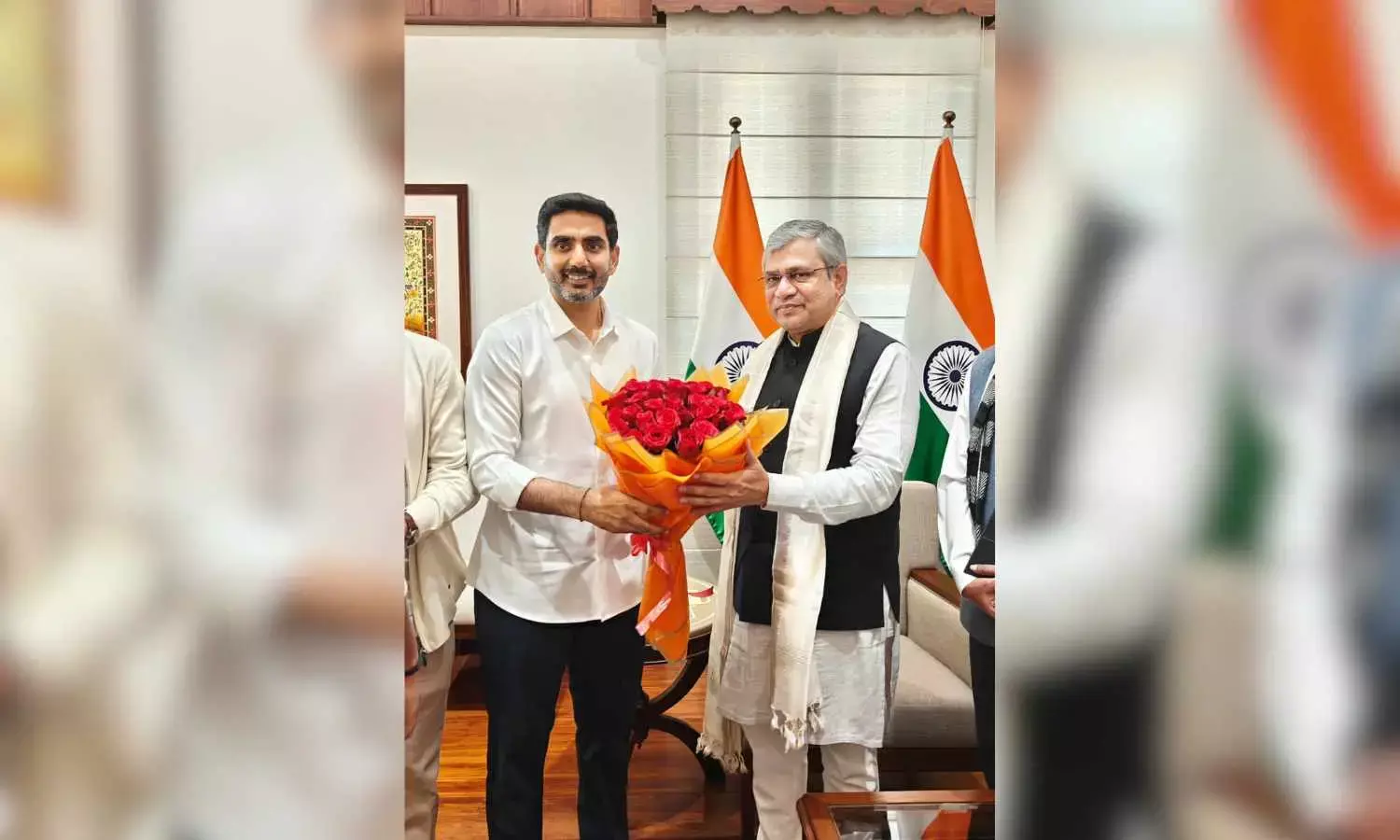 After US visit, IT Minister Lokesh briefs Union Minister Ashwini Vaishnaw of APs tech initiatives Seeks Centre’s backing for AI skill census, startup & innovation hubs, AVGC-XR centres