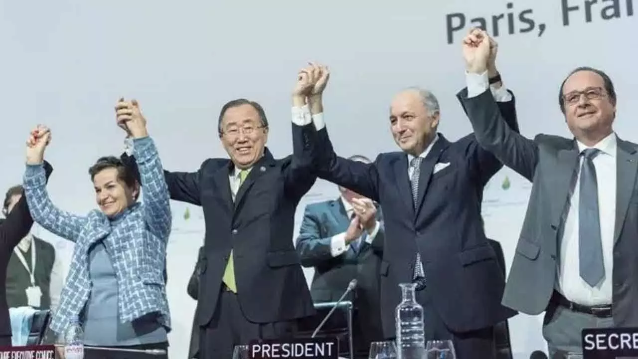 Ten years on, Paris agreement drives action—but global efforts fall short Ten years on, Paris agreement drives action—but global efforts fall short