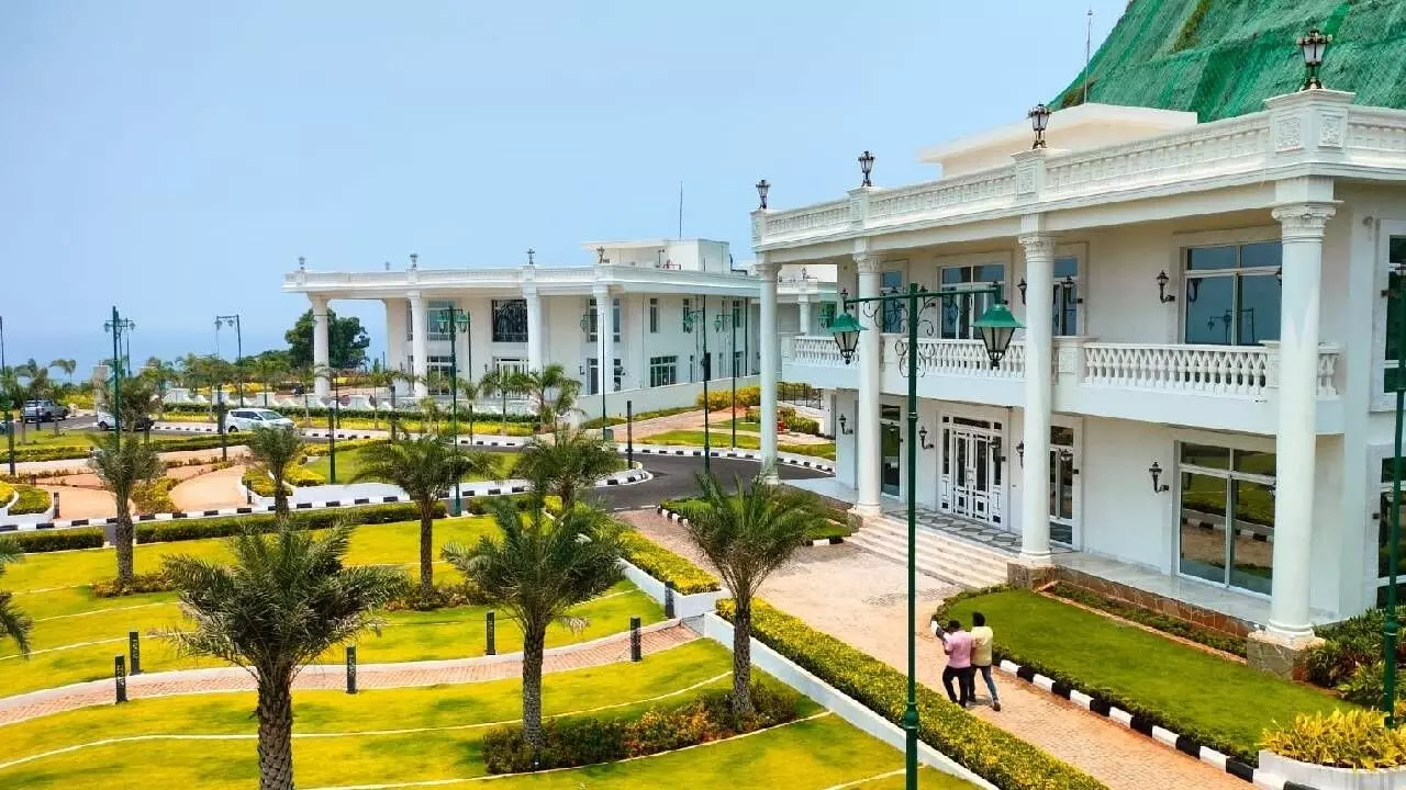 AP CM Naidu sore over unusual delay in deciding fate of Rushikonda Palace AP CM Naidu sore over unusual delay in deciding fate of Rushikonda Palace