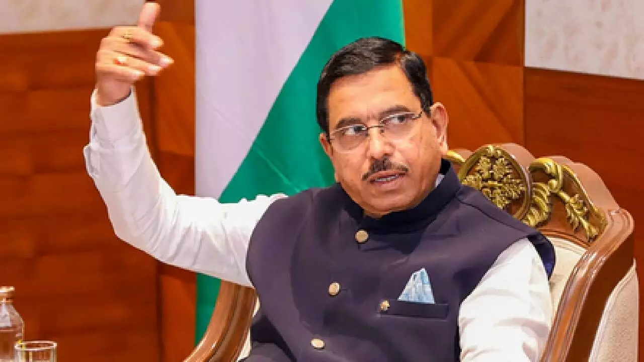 Save energy for a secure future: Pralhad Joshi Save energy for a secure future: Pralhad Joshi