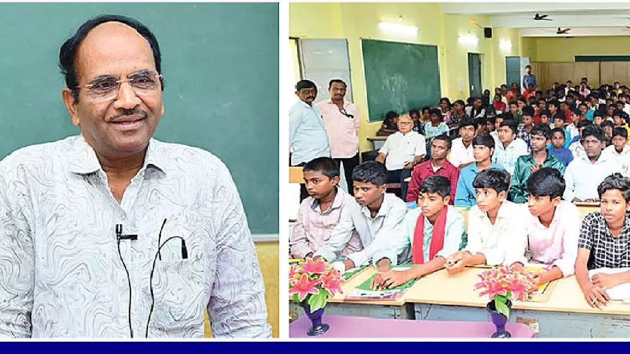 Kiranprabha urges schoolkids to unlock potential thro’ edu, values